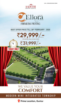  Residential Plot for Sale in Inner Ring Road, Guntur