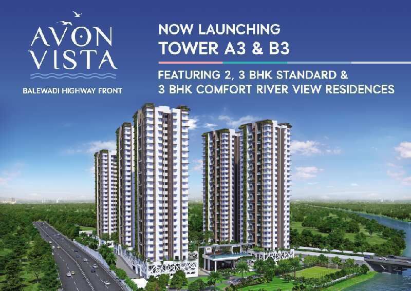 3 BHK Apartment 1150 Sq.ft. for Sale in Balewadi, Pune