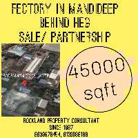  Industrial Land for Sale in Mandideep, Raisen