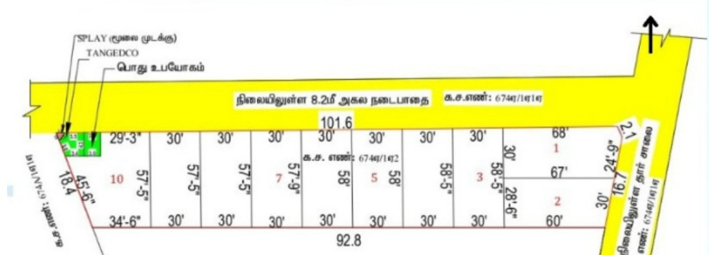  1750 Sq.ft. Residential Plot for Sale in Mettupalayam Coimbatore