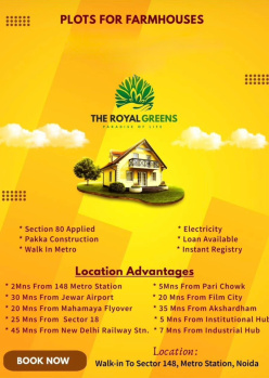  Residential Plot for Sale in Sector 148, Noida, 