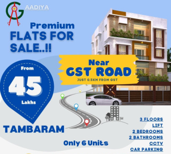 2 BHK Flat for Sale in Tambaram, Chennai