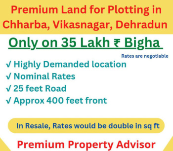  Residential Plot for Sale in Vikas Nagar, Dehradun