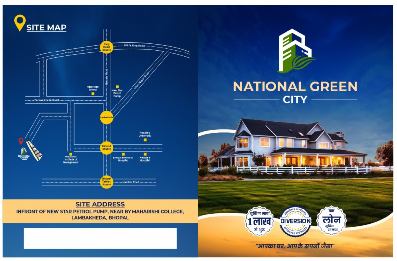  600 Sq.ft. Residential Plot for Sale in Lambakheda, Bhopal