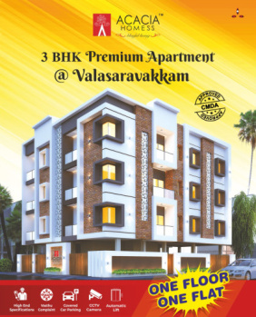 3 BHK Flat for Sale in Valasaravakkam, Chennai