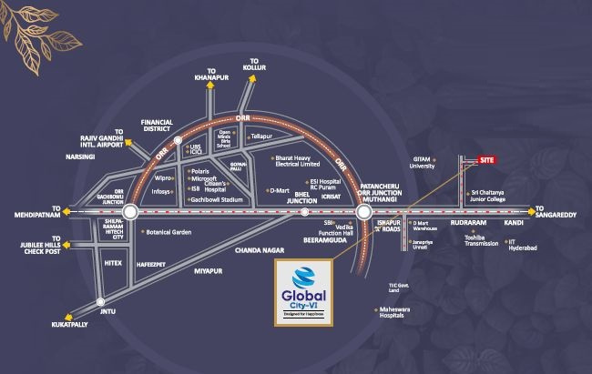  353 Sq. Yards Residential Plot for Sale in Rudraram, Hyderabad