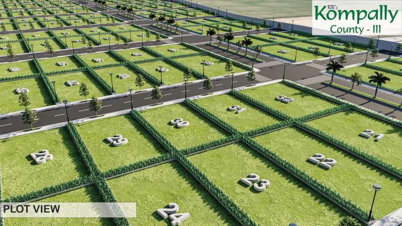  200 Sq. Yards Residential Plot for Sale in Kompally, Hyderabad