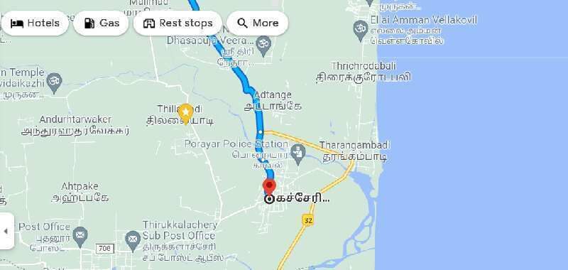  Agricultural Land 4000 Sq.ft. for Sale in Poraiyar, Nagapattinam
