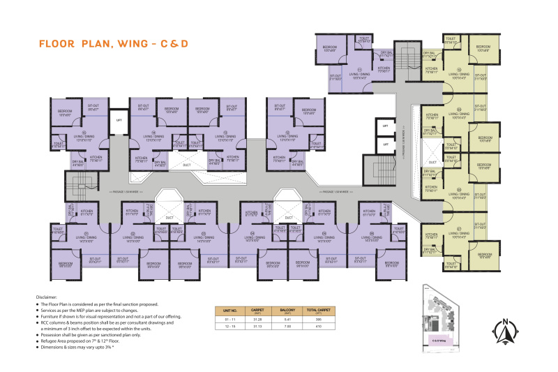 1 BHK Apartment 553 Sq.ft. for Sale in Nibm Annexe, Pune