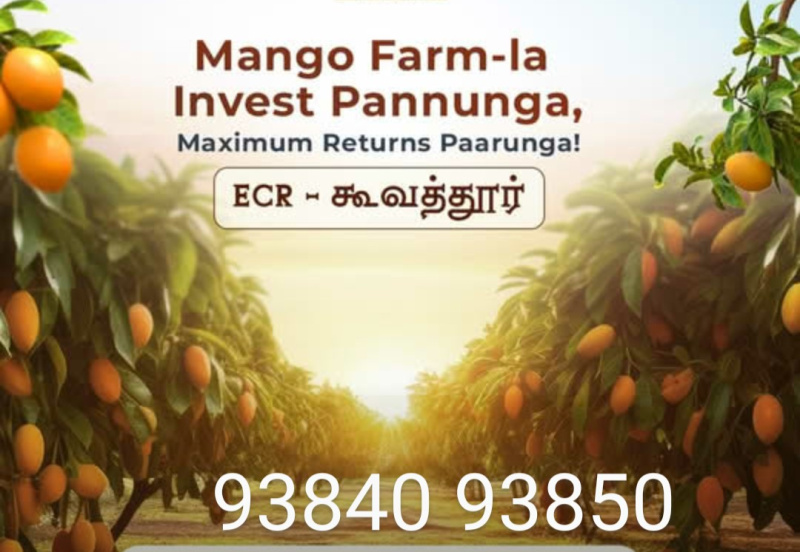  Agricultural Land 10000 Sq.ft. for Sale in East Coast Road, Chennai