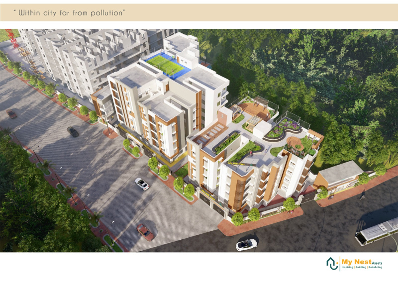 3 BHK Apartment 970 Sq.ft. for Sale in Madanpur, Bhubaneswar