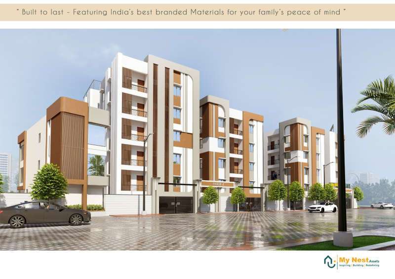 3 BHK Apartment 914 Sq.ft. for Sale in Madanpur, Bhubaneswar
