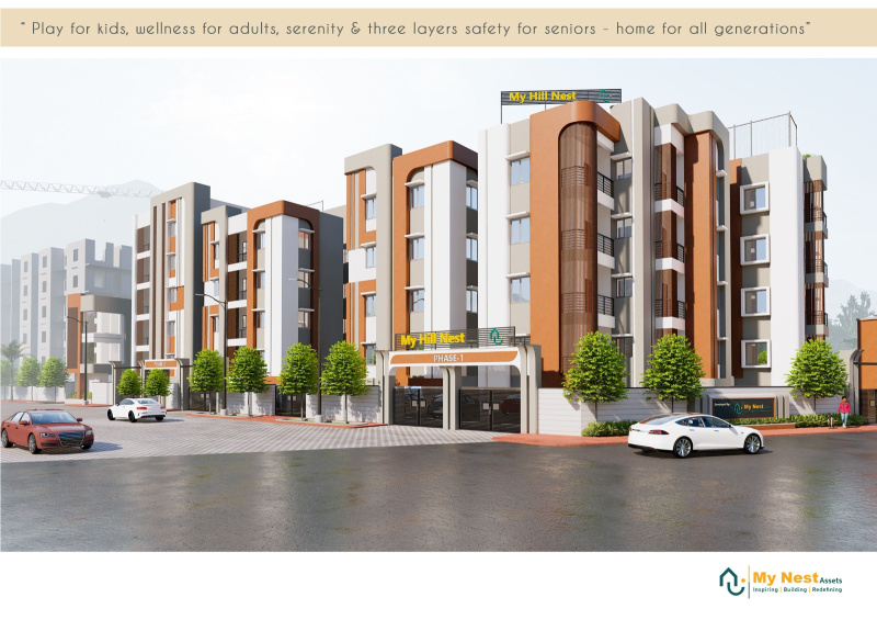 3 BHK Apartment 914 Sq.ft. for Sale in Madanpur, Bhubaneswar
