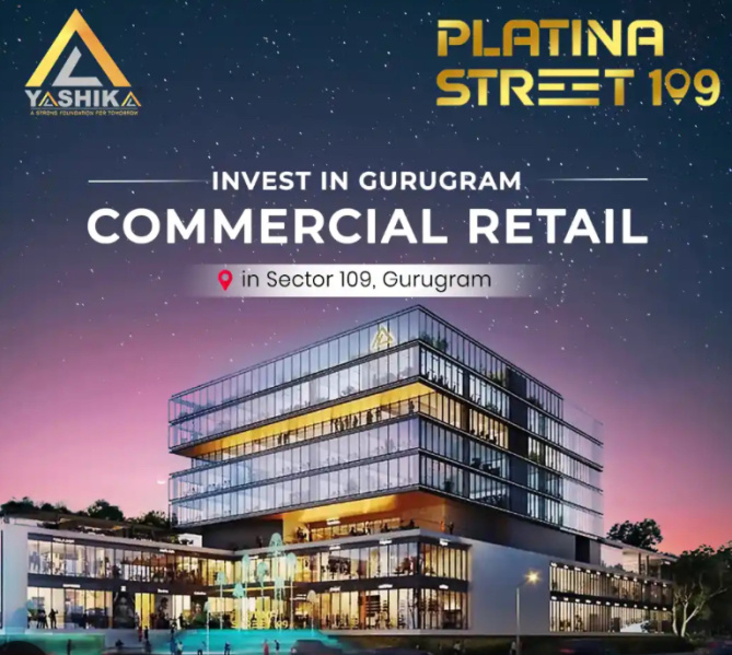  Commercial Shop 500 Sq.ft. for Sale in Dwarka Expressway, Gurgaon
