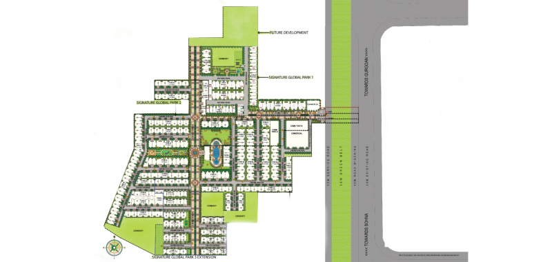3 BHK Apartment 1550 Sq.ft. for Sale in Sector 36 Gurgaon