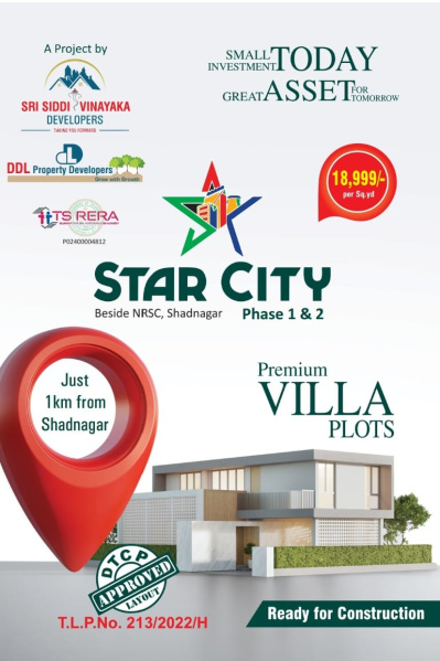  Residential Plot 200 Sq. Yards for Sale in Shadnagar, Hyderabad