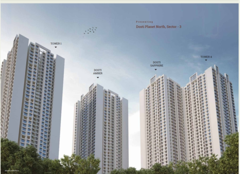 2 BHK Builder Floor 541 Sq.ft. for Sale in Mumbra, Thane