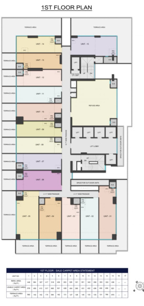  Office Space 321 Sq.ft. for Sale in Wagle Estate, Thane