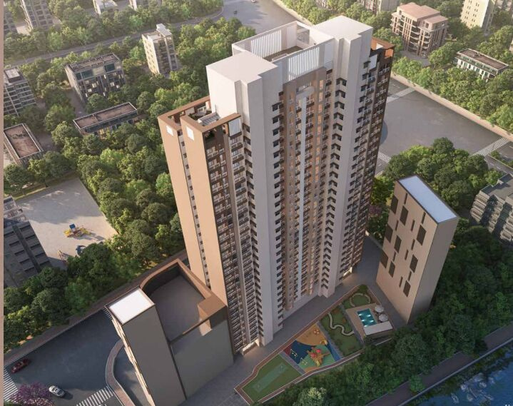 2 BHK Builder Floor 666 Sq.ft. for Sale in Kasar Vadavali, Thane