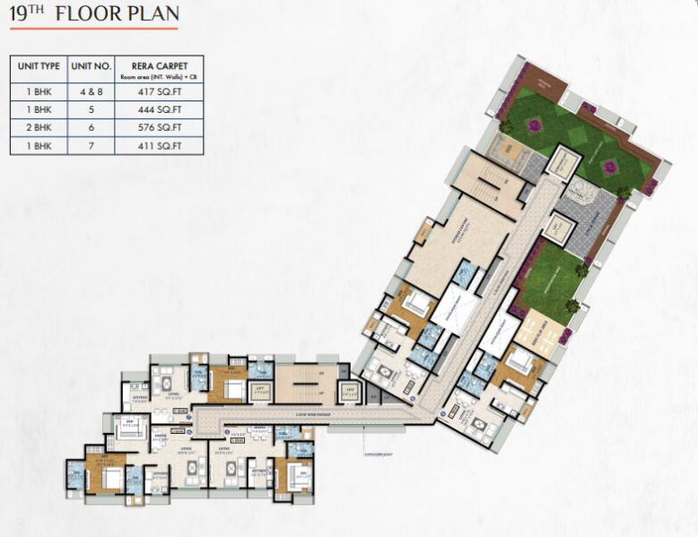 2 BHK Builder Floor 593 Sq.ft. for Sale in Kasar Vadavali, Thane