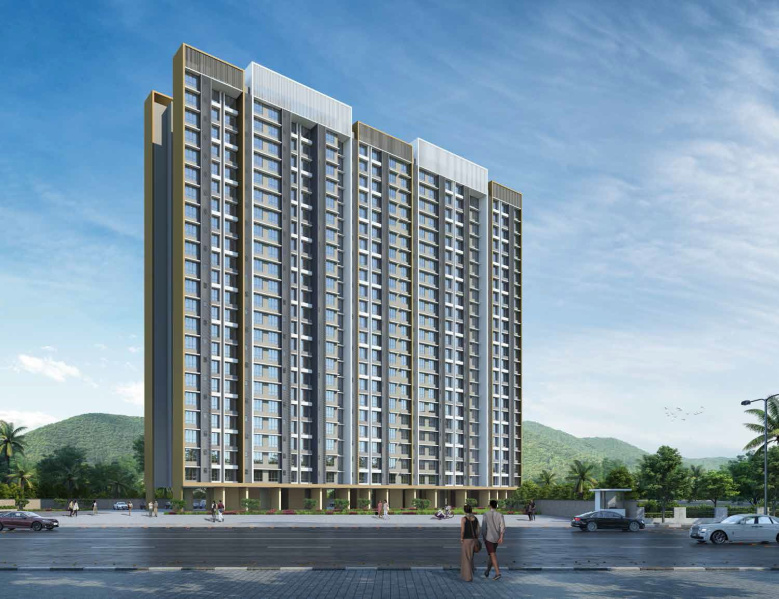 1 BHK Apartment 321 Sq.ft. for Sale in Thane West