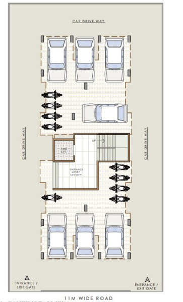 1 BHK Builder Floor 640 Sq.ft. for Sale in Pushpak Nagar, Navi Mumbai