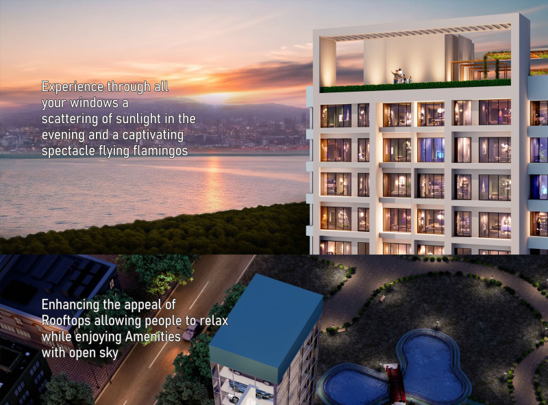 2 BHK Apartment 1250 Sq.ft. for Sale in Airoli, Navi Mumbai