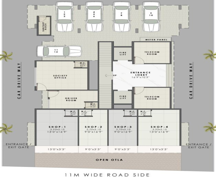 1 BHK Builder Floor 622 Sq.ft. for Sale in Sector 3 Pushpak Nagar, Navi Mumbai