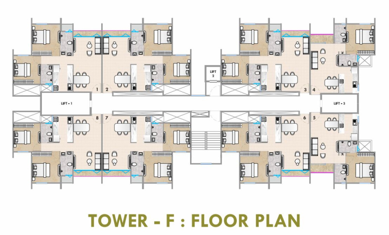 1 BHK Builder Floor 406 Sq.ft. for Sale in Marol, Andheri East, Mumbai
