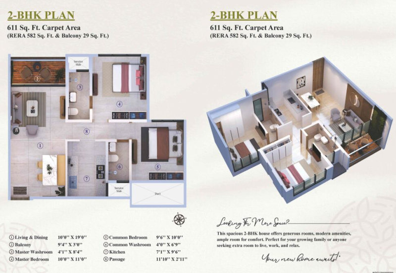 2 BHK Builder Floor 611 Sq.ft. for Sale in Marol, Andheri East, Mumbai