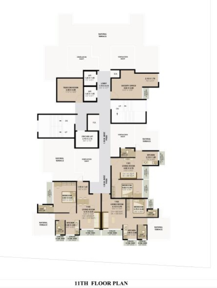 2 BHK Builder Floor 850 Sq.ft. for Sale in Sector 3 Pushpak Nagar, Navi Mumbai