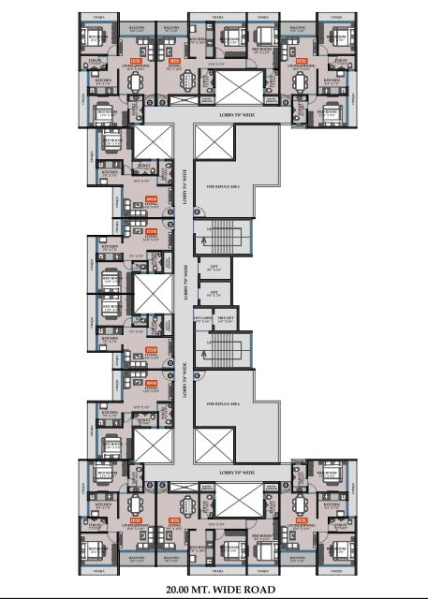 1 BHK Builder Floor 665 Sq.ft. for Sale in Pushpak Nagar, Navi Mumbai