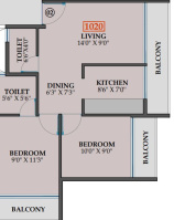 2 BHK Builder Floor for Sale in Sector 7 Pushpak Nagar, Navi Mumbai, Navi Mumbai