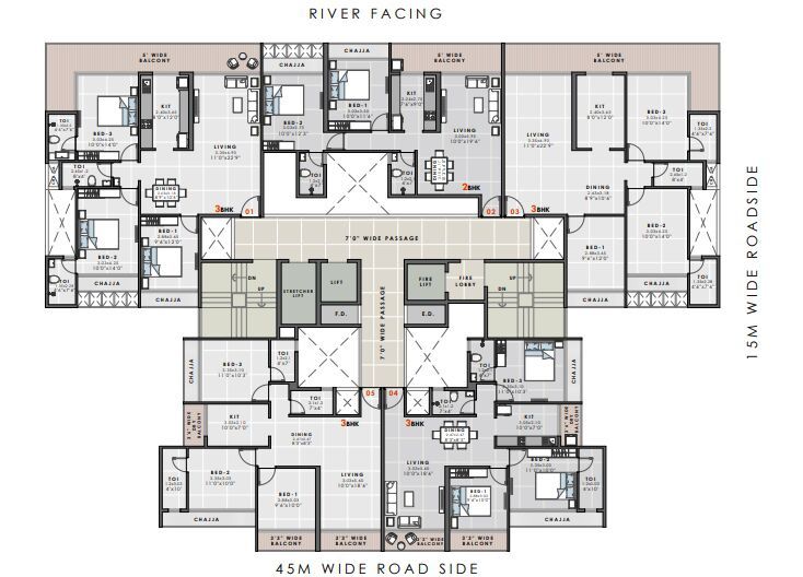 3 BHK Builder Floor 1605 Sq.ft. for Sale in Kharghar, Navi Mumbai