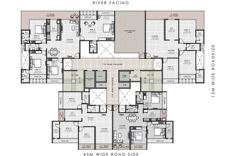 4 BHK Builder Floor 2705 Sq.ft. for Sale in Kharghar, Navi Mumbai