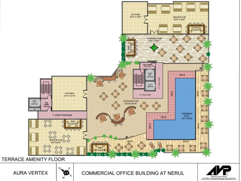  Office Space 832 Sq.ft. for Sale in Nerul, Navi Mumbai