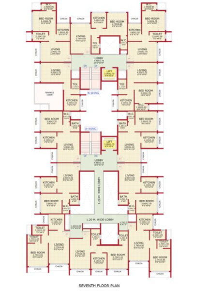  3780 Sq.ft. Office Space for Sale in Sector 3 Pushpak Nagar, Navi Mumbai