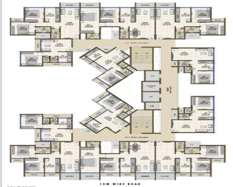 1 BHK 670 Sq.ft. Builder Floor for Sale in Sector 3 Pushpak Nagar, Navi Mumbai