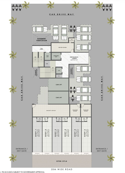 2 BHK 1209 Sq.ft. Builder Floor for Sale in Pushpak Nagar, Navi Mumbai