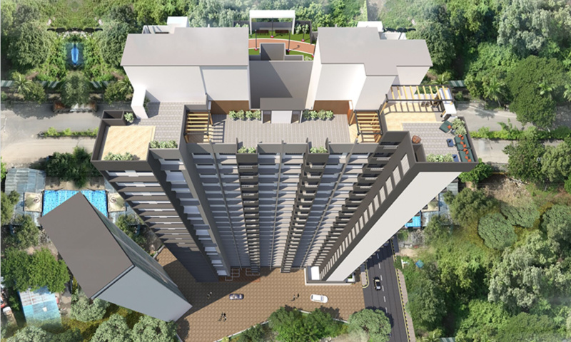 2 BHK 1040 Sq.ft. Builder Floor for Sale in Kolshet Road, Thane