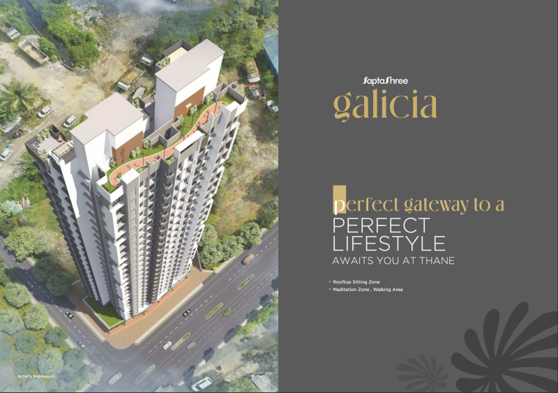 2 BHK 1040 Sq.ft. Builder Floor for Sale in Kolshet Road, Thane