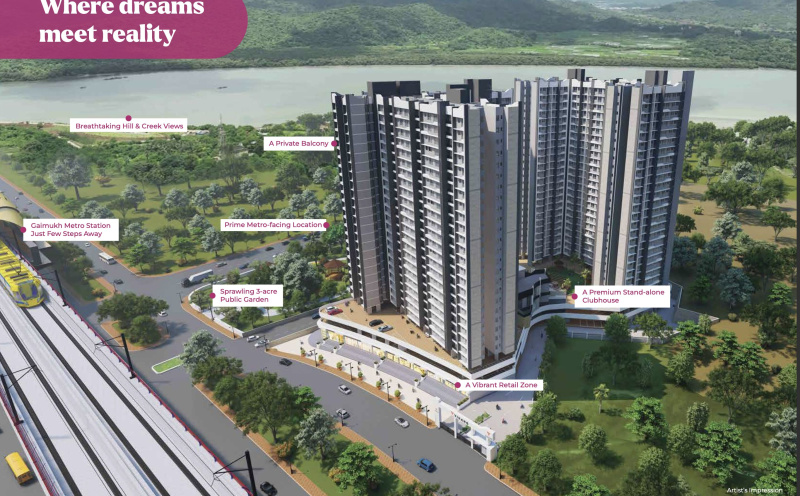 1 BHK 625 Sq.ft. Builder Floor for Sale in Bhayanderpada, Thane