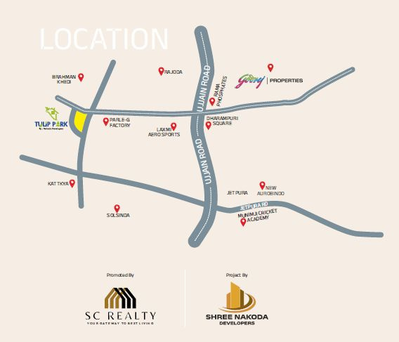  850 Sq.ft. Residential Plot for Sale in Ujjain Road, Indore