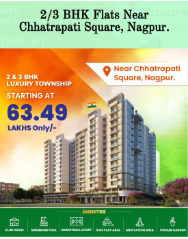 3 BHK Flat for Sale in Omkar Nagar, Nagpur