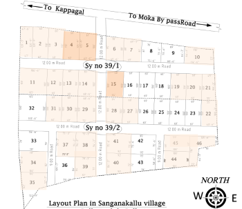  Agricultural Land for Sale in Kappagal Road, Bellary