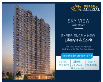 1 BHK Flat for Sale in Kalyan East, Thane