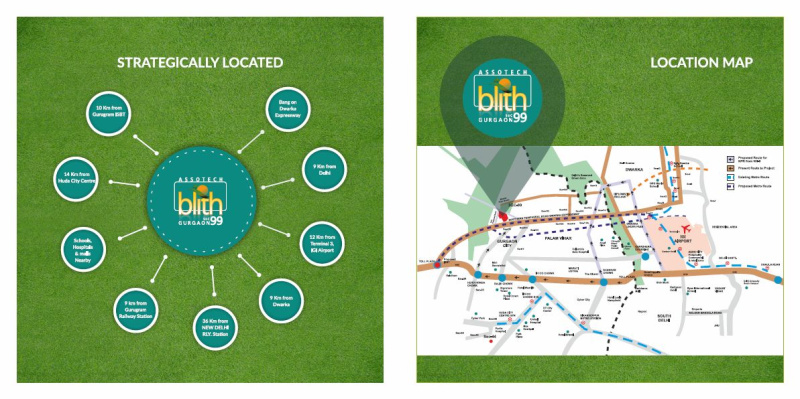 3 BHK 1685 Sq.ft. Apartment for Sale in Sector 99 Gurgaon