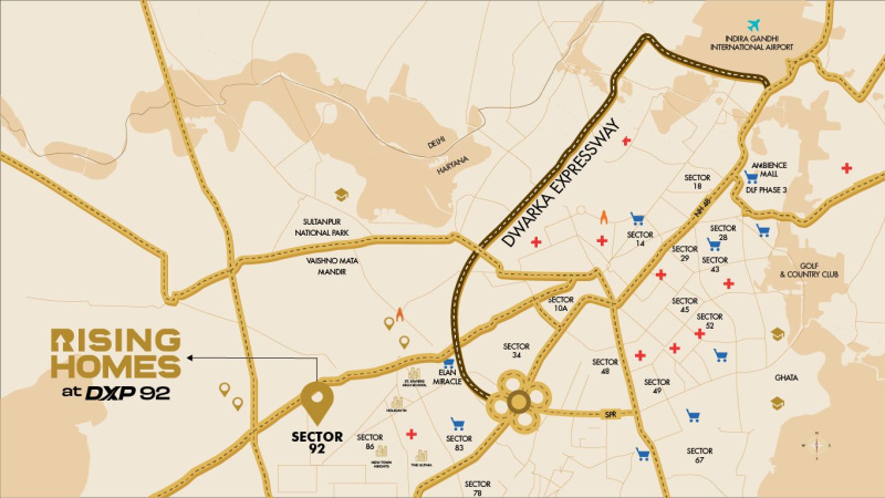 4 BHK 2240 Sq.ft. Apartment for Sale in Sector 92 Gurgaon