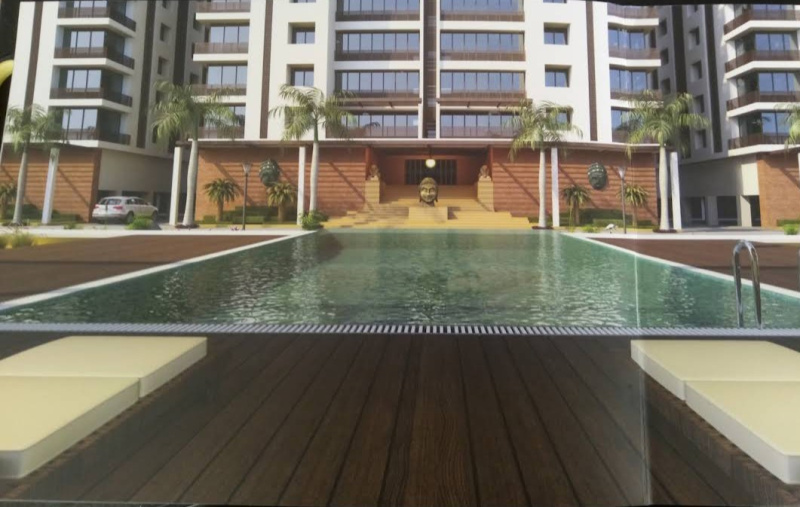 3 BHK Apartment 1226 Sq.ft. for Sale in Mota Mava, Rajkot
