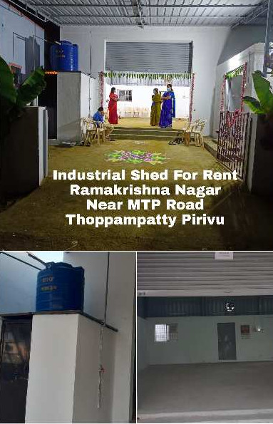 Factory 1200 Sq.ft. for Rent in Ramakrishnapuram, Saravanampatti, Coimbatore